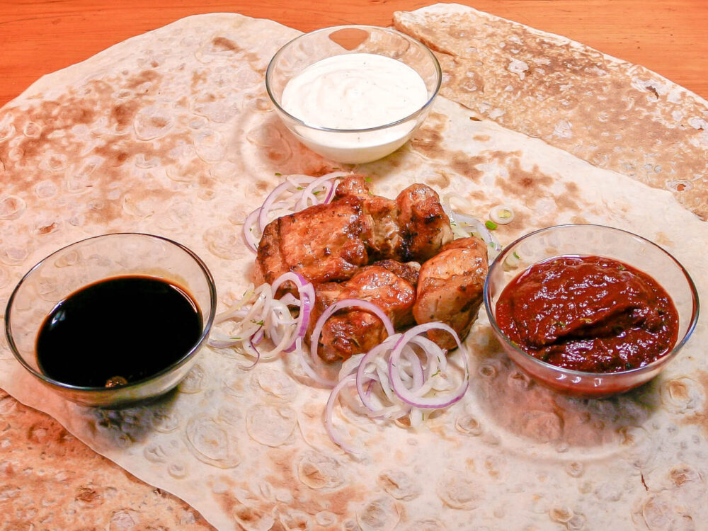 Свинина мякоть на мангале | Кафе АНИ - Армянская и европейская кухня с .